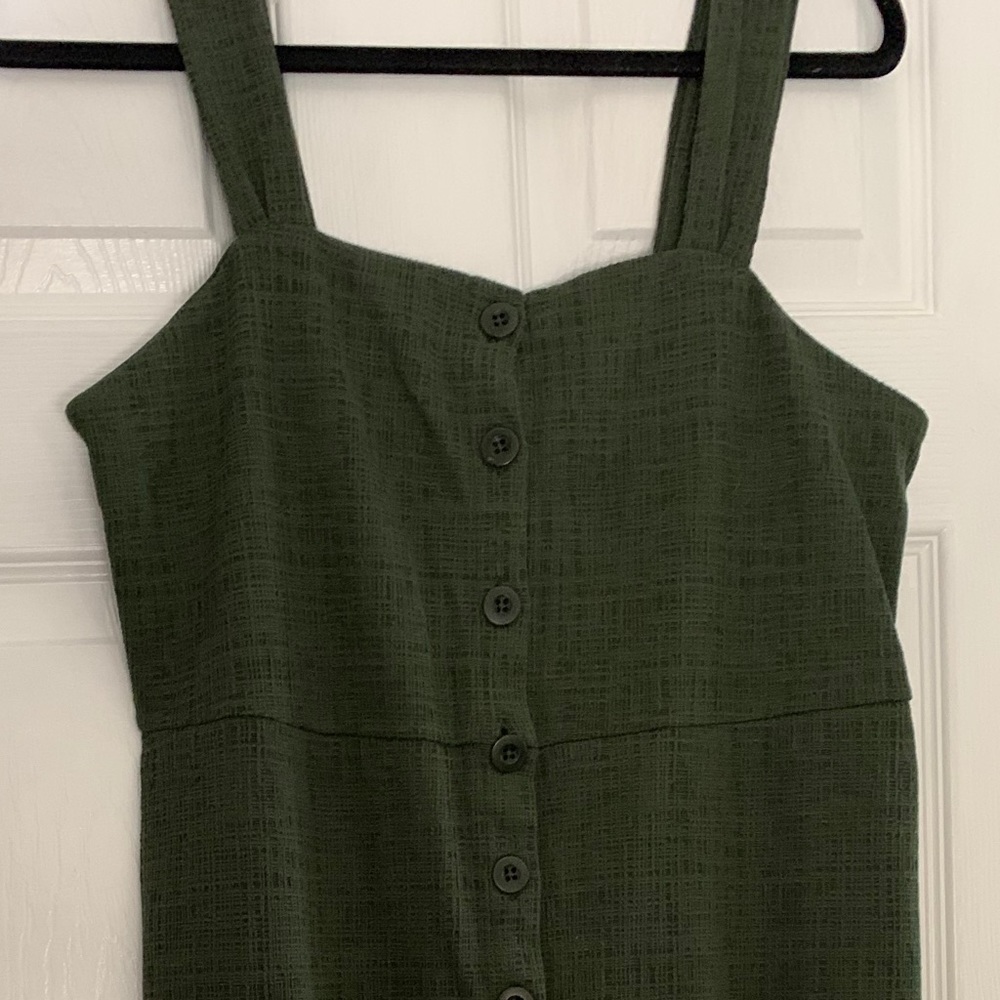 NWT Madewell Texture & Thread Button Front Dress